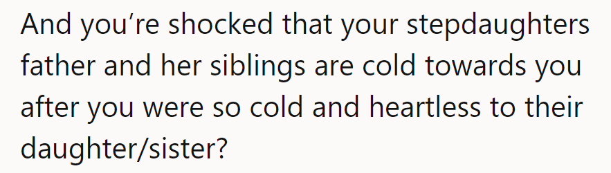 Chillier than a snowstorm in July—maybe an icebreaker is in order for this family thaw.