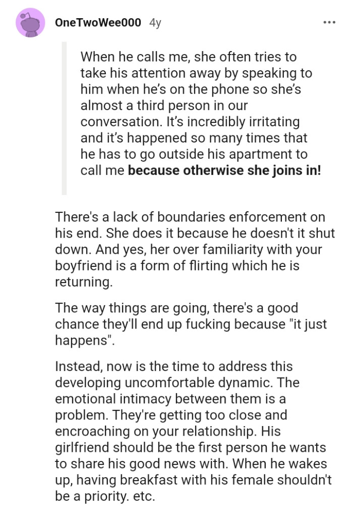 There's a Lack of Boundary Enforcement on His End