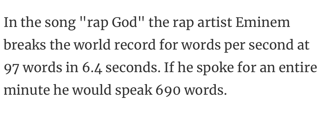 7. And when no one could break the record, he went on to break it once again.