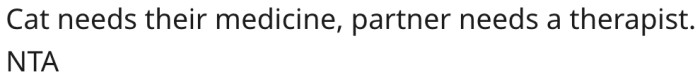 3. Her partner might need therapy.