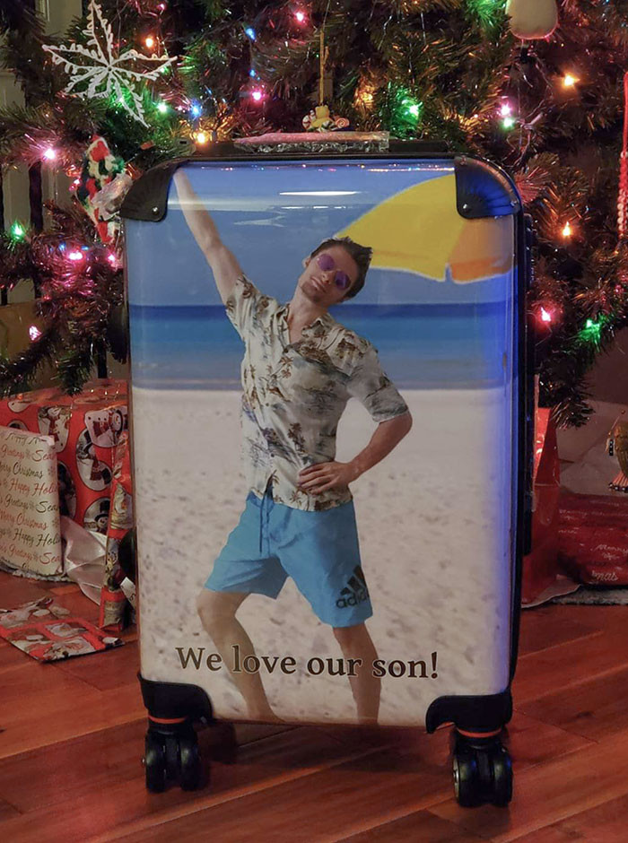 4. The best Christmas gift you can get from your thoughtful son.