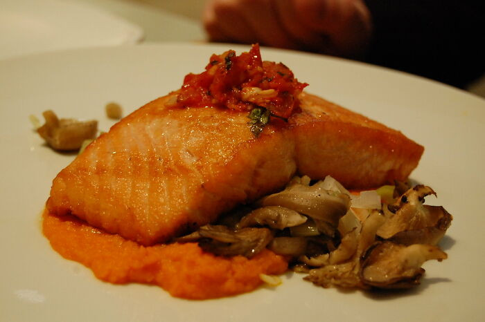 7. “I was a professional chef so people call me a lot for recipes, etc.”