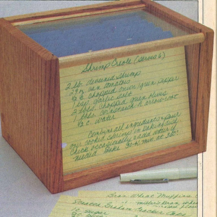 19. Recipe Box