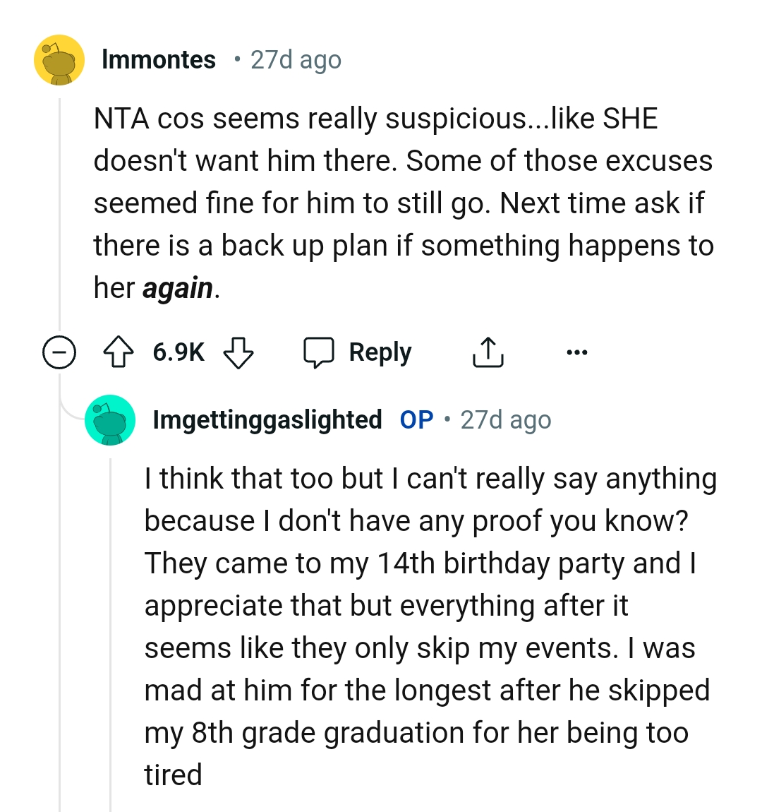 The OP Can't Say Anything Because He Has No Proof