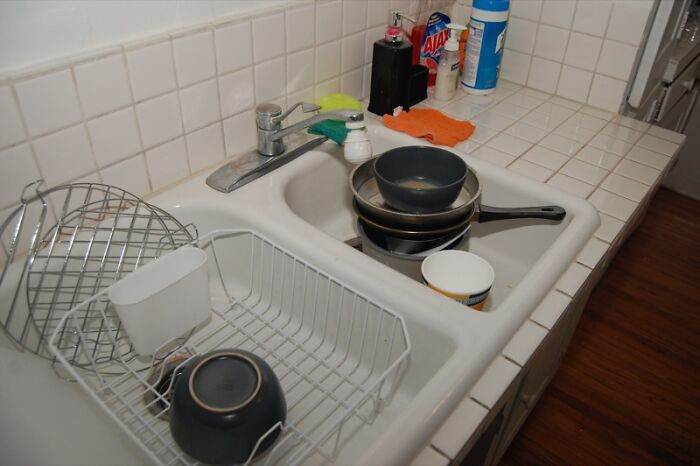 When only one person follows cleaning assignments