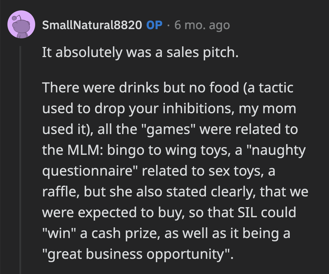 They were trying to get them drunk enough to spend money and 