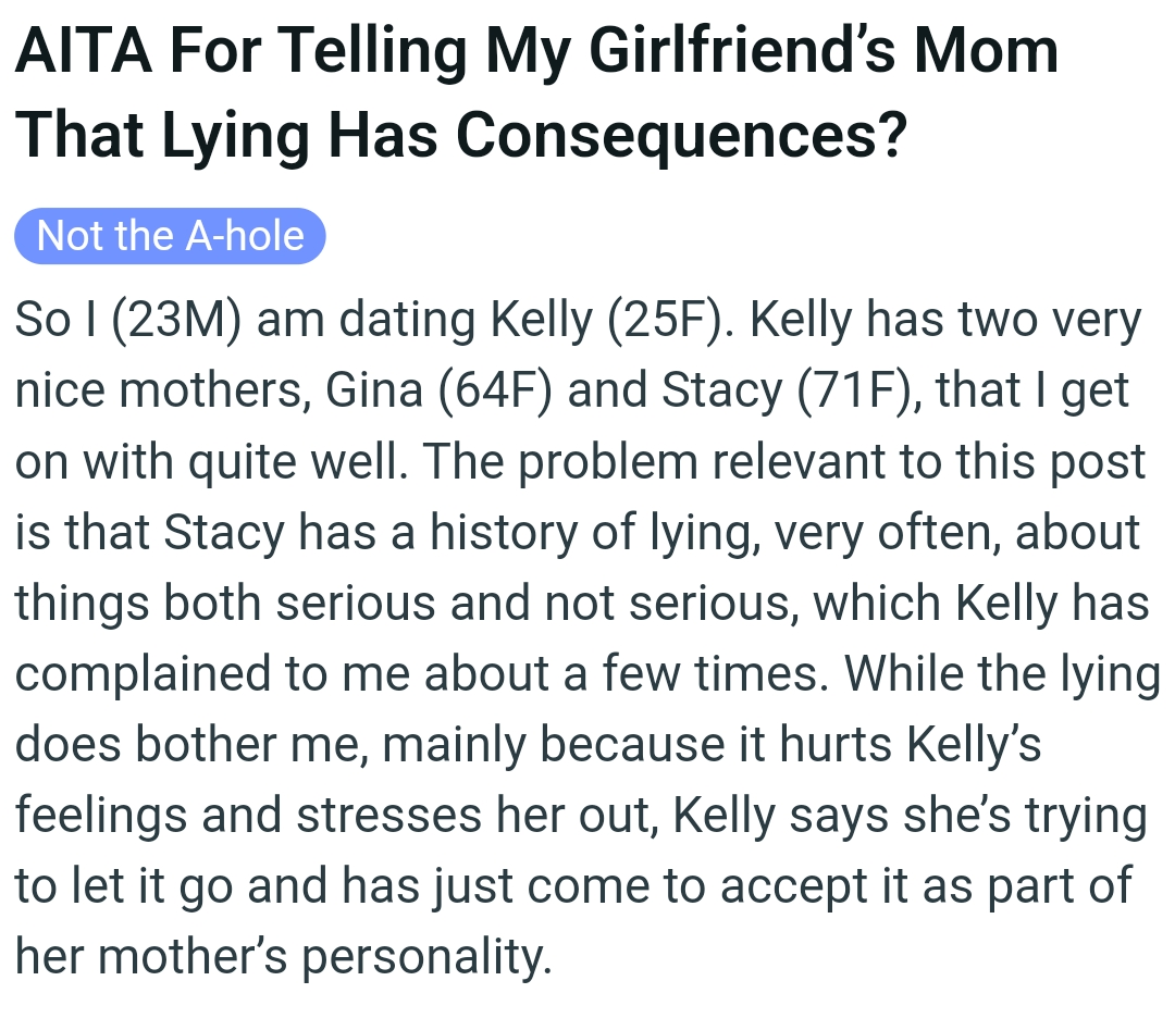 The OP Kicks Off Her Story