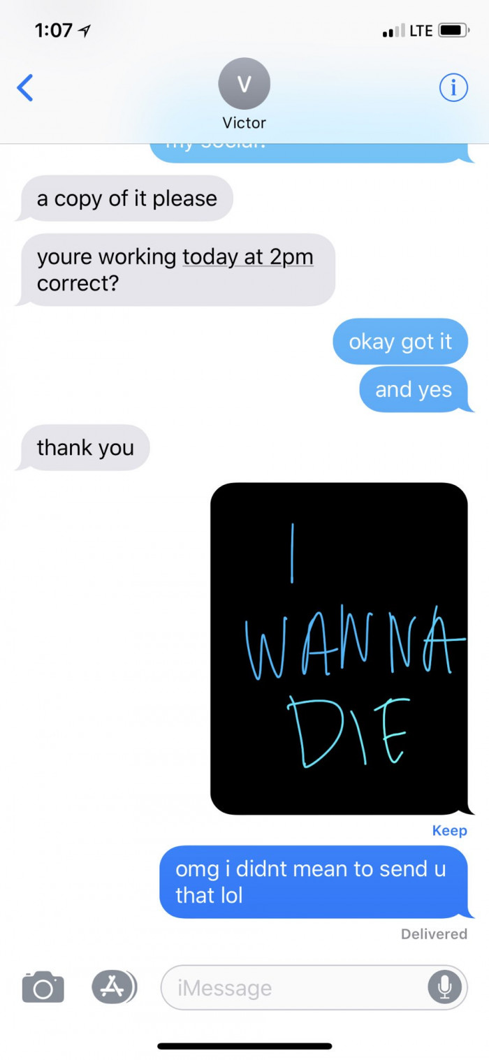 6. Accidentally oversharing is a curse that none of us should have to endure.