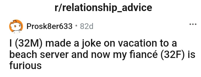 OP kicks off his story but first, the title