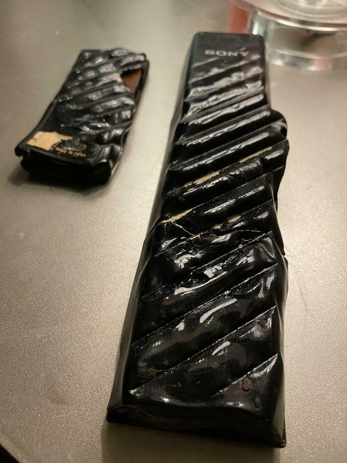 "Set My Remotes On My Heater While Cleaning And Forgot. Then I Got Chilly"