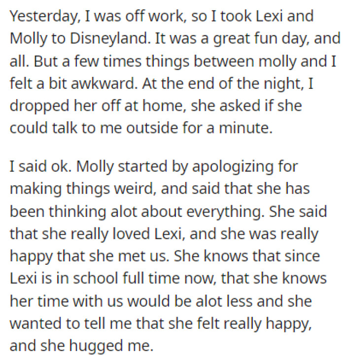 They all took a trip to Disneyland one day, which is when the unexpected happened