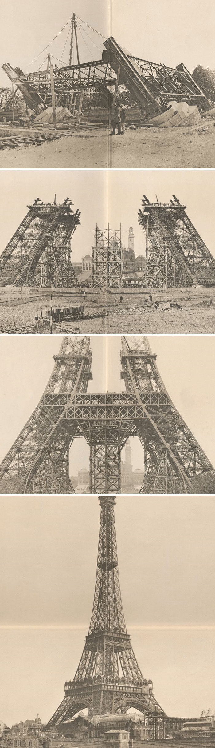 Erecting The Eiffel Tower (1887-1889)