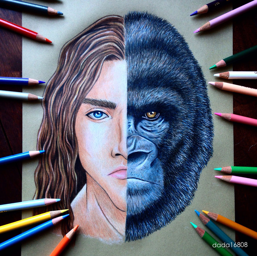 8. Tarzan & Kerchak