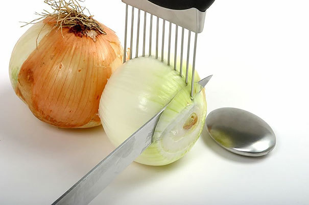 6. An Onion Holder to Keep It in Place