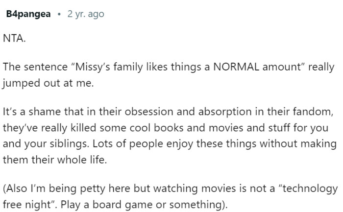 Watching movies is not a technology-free night.