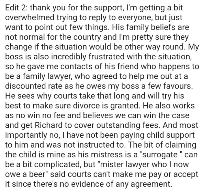 The OP also added a second edit later on