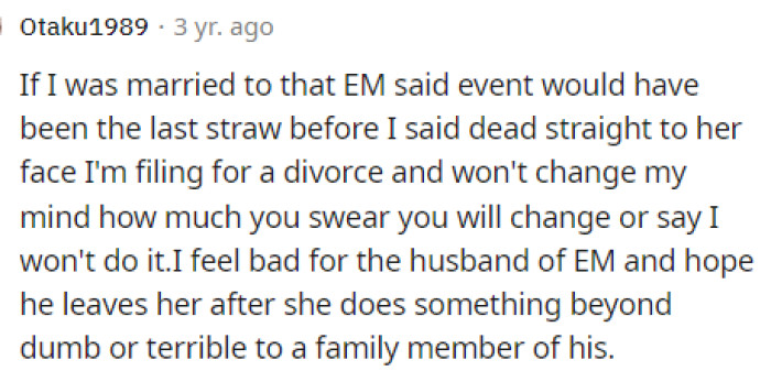I definitely think that this is how many husbands would feel because, honestly, we can't imagine them just sitting around watching their wives ask someone this.
