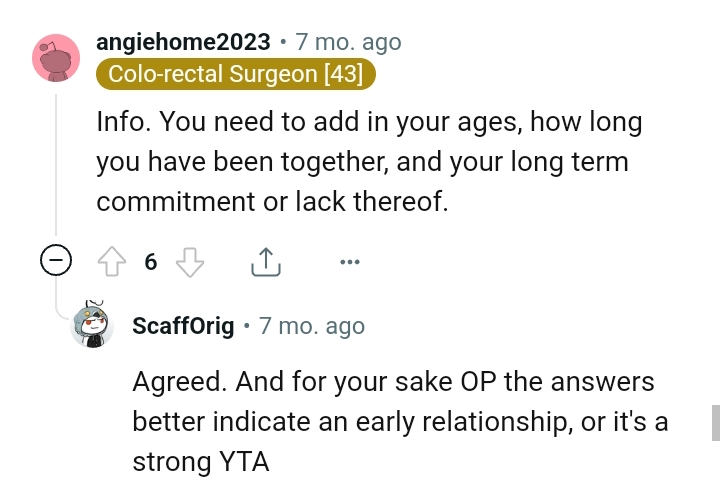 Long term commitment