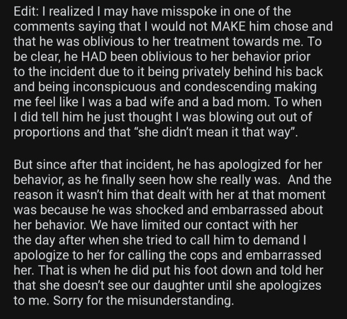 OP eventually modified the post to include an “Edit” to clear up some aspects mentioned in the comments.