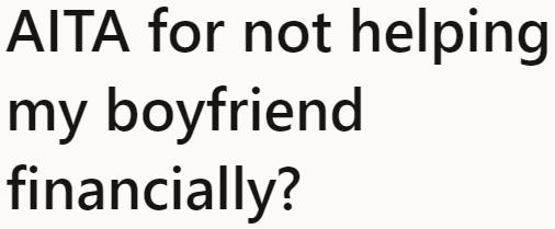 After being financially gaslit by her partner, the OP asks: