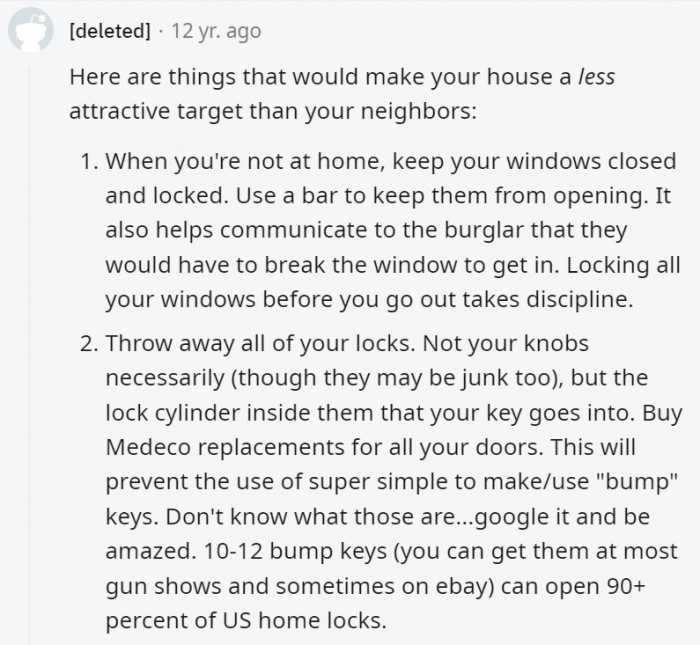 22. Protect your home the best way you can