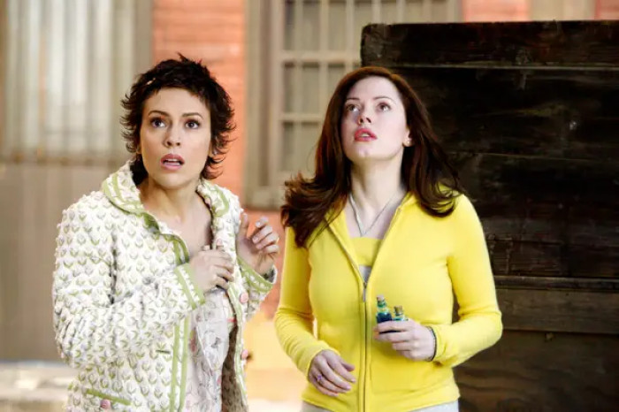 12. Rose McGowan and Alyssa Milano