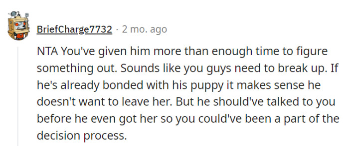 Decisions are best done together from the start.