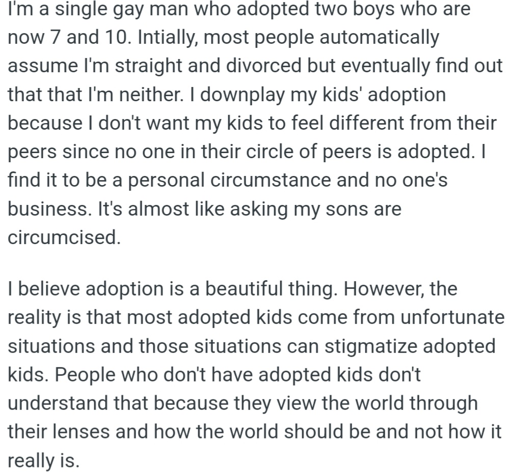 Here's the background of the story