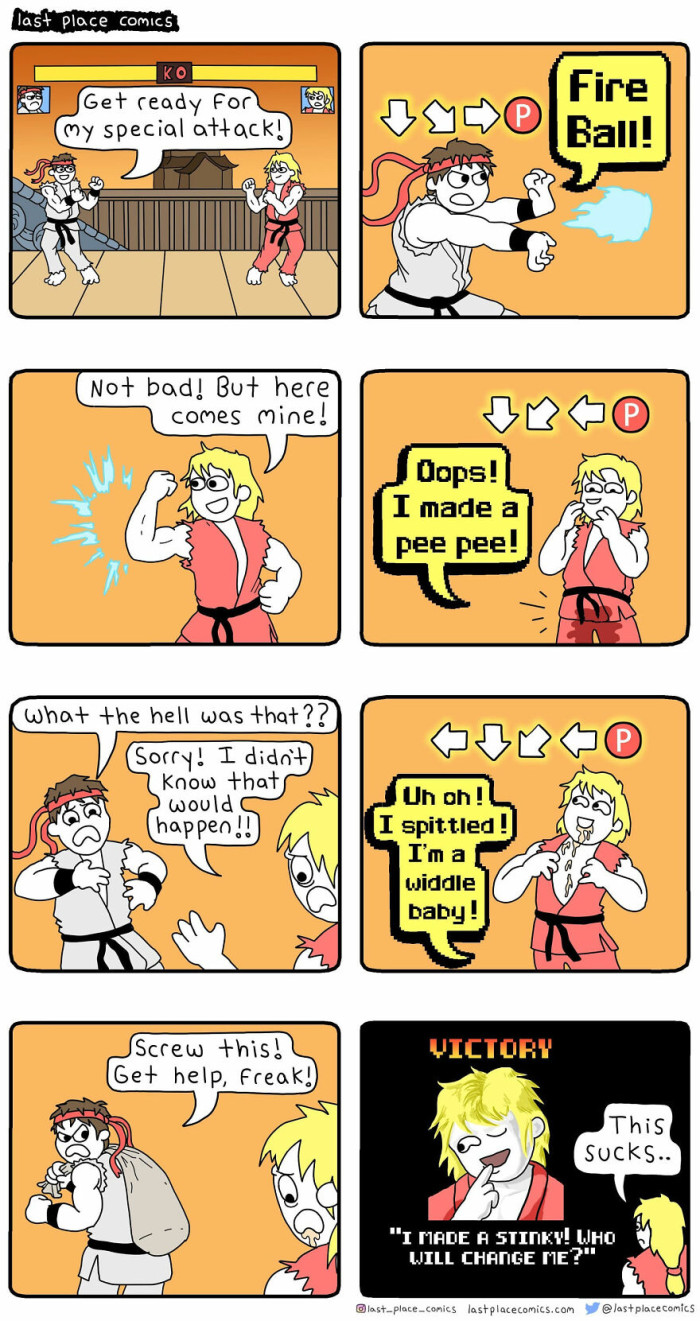 If this is how fighting games really were.