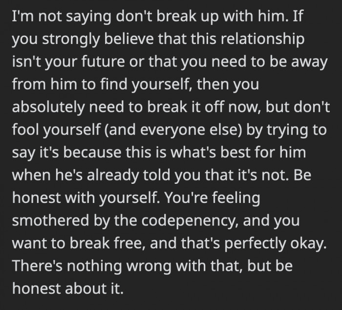 detailed explanation as to why they called OP TA