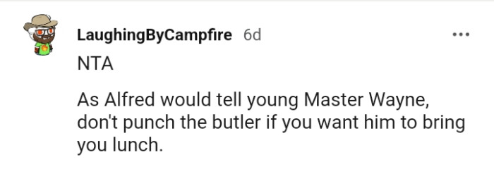 And the comments by other Redditors roll in, in their hundreds