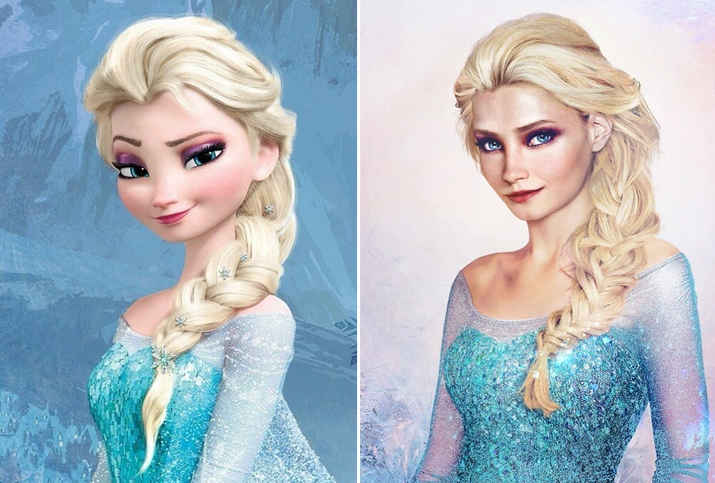 1. Elsa, 'Frozen'