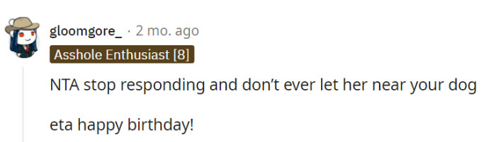 Hope you still had a blast, OP.