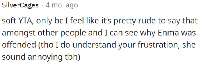 OP's Coworker Had a Reason to Be Offended