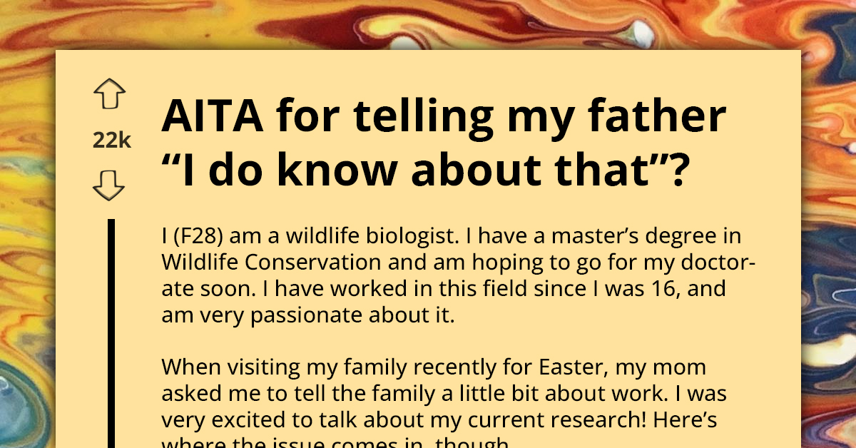 Family Dinner Erupts Into Tense Showdown As Woman Confronts Dad For Challenging Her Professional Expertise