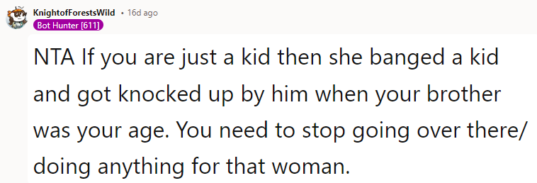 You Need to Stop Going Over There.