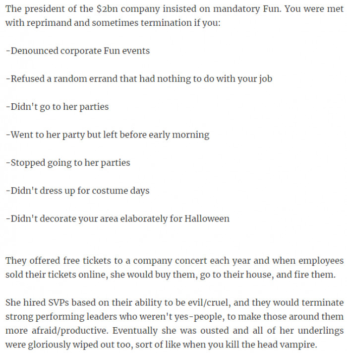 14. They offered free tickets to a company concert