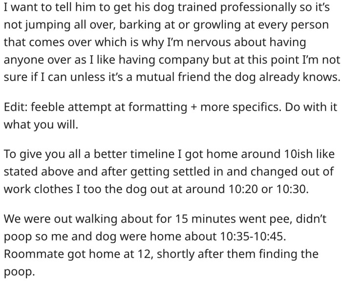 Was he wrong? Reddit responds.