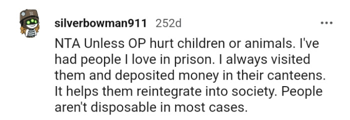 People aren't disposable in most cases