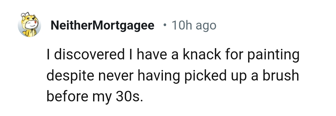 11) From someone who has a thing for painting but...