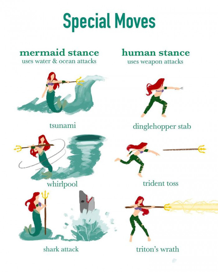 Check out Ariel's special move