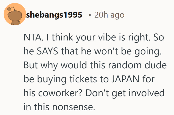 Calling it a vibe check, but really it is about questioning why this level of generosity exists at all.