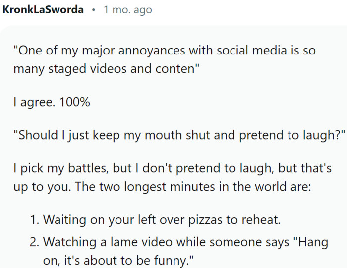 The two longest minutes in the world are: