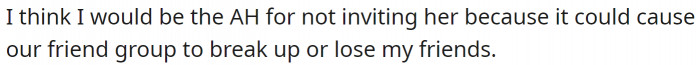 OP has offered the following explanation for why they think they might be the a-hole: