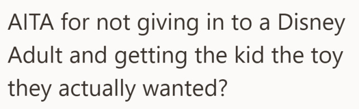 What feels reasonable to one person lands very differently to another.