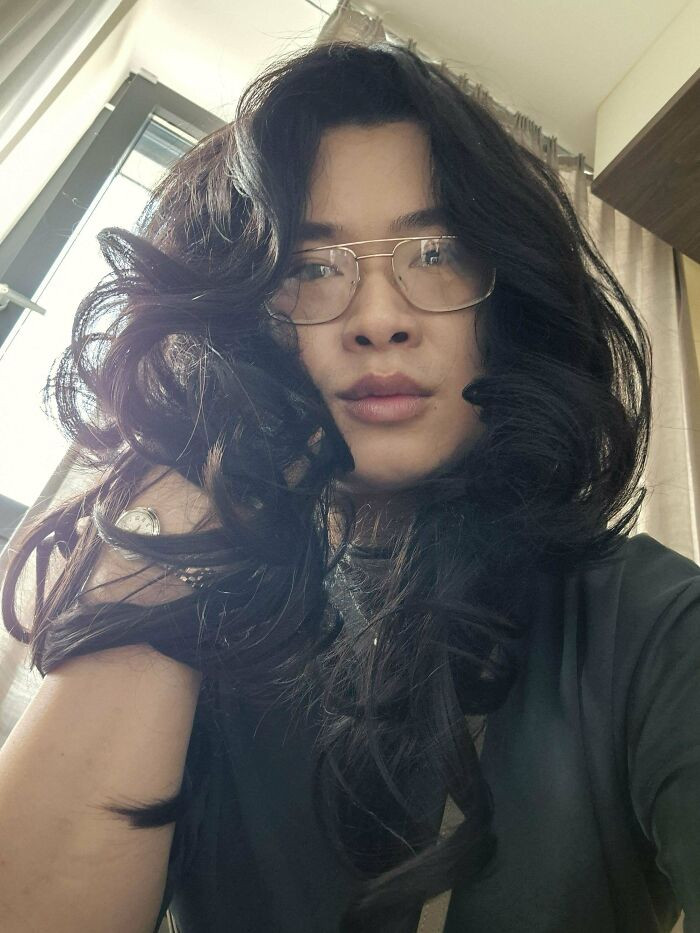 "Despite Everyone Warning Me That I Could Look Too Feminine, I Let My Hair Grow. No Regrets"