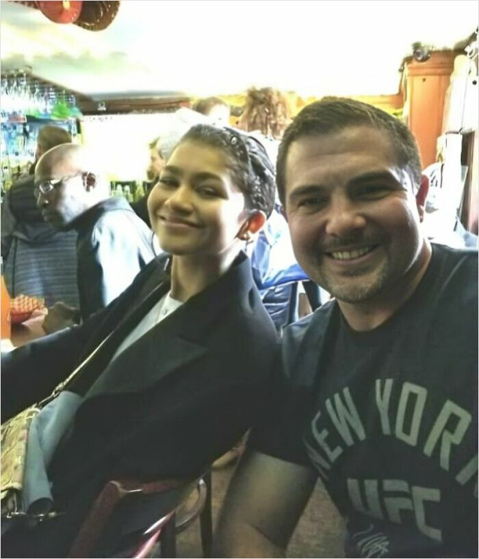 "In 2021, My Dad Met Zendaya"