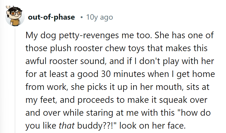 Seems their dog's a master of 