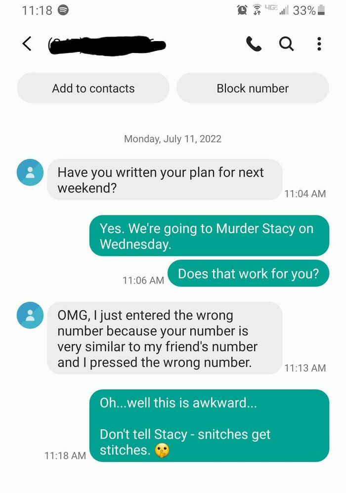 8. I Thought It Was Spam At First. Maybe I Came On A Little Strong?