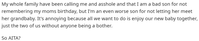 He said that everyone told him he is the TA, but he really doesn't feel like he did anything wrong.